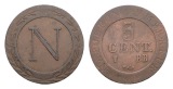 Frankreich; Kleinmünze, 5 Cent. 1808