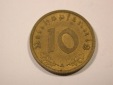 I9 3. Reich  10 Pfennig 1939 A in f.vz  Originalbilder