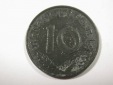 I9 3. Reich  10 Pfennig 1942 D in ss   Randfehler  Originalbilder