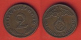 Deutsches Reich 2 Reichspfennig 1937 F