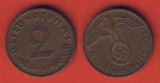 Deutsches Reich 2 Reichspfennig 1938 F