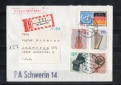 BRD 1973 Einschreiben mit Mi. 781-785 Echt gelaufen