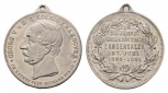 Medaille; Hannover, Messing versilbert; gehenkelt; 13,05 g; Ø...