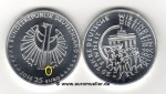 5x 25 Euro Gedenkmünze 2015 A-J...25 J. Deut. Einheit