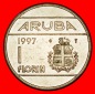 Ⰶ NIEDERLANDE (1986-2013):ARUBA★1 FLORIN 1997! BEATRIX (19...