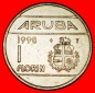 Ⰶ NIEDERLANDE (1986-2013):ARUBA★1 FLORIN 1998! BEATRIX (19...