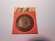 P8.  Kaiserreich 2 Pfennig 1907 A