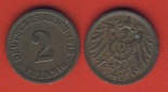 Kaiserreich 2 Pfennig 1912 E