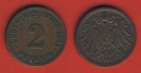 Kaiserreich 2 Pfennig 1906 A