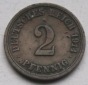 Kaiserreich: 2 Pfennig 1914 F