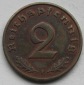 Deutsches Reich: 2 Pfennig 1936 F