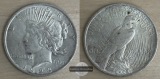 USA  1 Dollar  Peace Dollar  1923  FM-Frankfurt Feingewicht: 2...