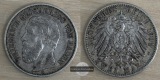 Kaiserreich, Baden  2 Mark  1901 Friedrich I. 1856-1907   FM-F...