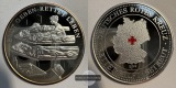 Deutsches Rotes Kreuz Medaille FM-Frankfurt Feinsilber: 26g