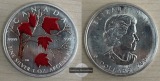 Canada  5 Dollar 2004 Elisabeth II Winterahornblätter  FM-Fra...