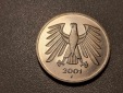 Deutschland 5 Mark 2001 J STG