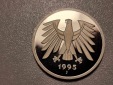 Deutschland 5 Mark 1995 J Proof