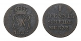 Altdeutschland; Kleinmünze 1832