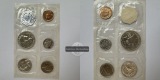 USA Unc Mint Set 1957 FM-Frankfurt Feinsilber: 19,125g