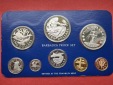 Barbados Proof Set 1979 Kursmünzensatz PP mit Silber