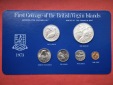 British Virgin Islands / Jungferninseln mit Silber Dollar 1973