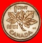 Ⰶ KEIN INDIEN (1948-1952): KANADA ★ 1 CENT 1951! GEORG VI....