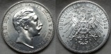 Preussen 3 Mark 1912 Wilhelm II. - Top-Erhaltung vz-st !!