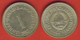 Jugoslawien 1 Dinar 1982