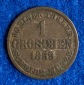 Herzogtum Braunschweig, Wilhelm, 1859, 1 Groschen, AKS 86, *2