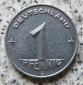 DDR 1 Pfennig 1952 E