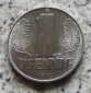 DDR 1 Pfennig 1972 A, bestes Jahr, bfr.