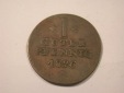 I16  Schaumburg Lippe 1 Pfennig 1826 s-ss   Originalbilder