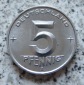 DDR 5 Pfennig 1950 A, besser