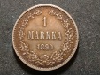 Finlandia - 1 Markkaa 1890