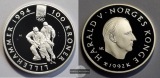 Norwegen  100 Kronen  1992   Olympia 