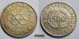 Finnland,  500 Markkaa  1952  Olympia FM-Frankfurt  Feinsilber...