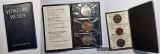 DDR Themensatz Verkehrswesen 1989 2 x 5 Mark mit Medaille 1988...