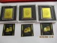 Anlage Gold 3 x 1/200g Gold 999er Gewicht alles 0,4665 Gramm /...