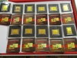 Anlage Gold 11 x 1/500 Oz Gold 999er Gewicht alles 0,6842 Gram...