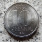 DDR 10 Pfennig 1986 A, Erhaltung