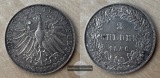 Frankfurt Freie Stadt 2 Gulden 1846 J#6 KM#333  FM-Frankfurt  ...