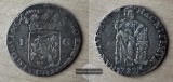 Overijssel  Niederländische 1 Gulden 1737 KM#63.2 FM-Frankfur...