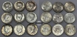 USA  9x Half Dollar   1964 Kennedy   FM-Frankfurt   Feinsilber...