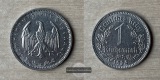 Deutschland, Drittes Reich 1 Reichsmark 1934 E Muldenhütten J...