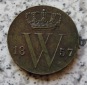 Niederlande 1/2 Cent 1857, besser