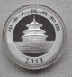 China Panda in Silber 1 Oz Jahrgang 2014