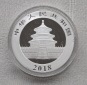 China Panda in Silber 30g Jahrgang 2018