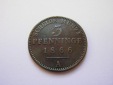 3 Pfenning 1866 A