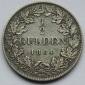 Baden: 1/2 Gulden Friedrich 1864