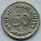 Deutschland: 50 Pfennig Bank deutscher Länder ohne Jahr (Stem...